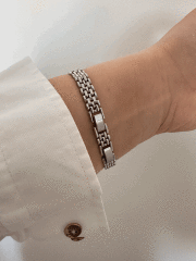 VIP SILVER ARA BOŞLUKLU BİLEKLİK