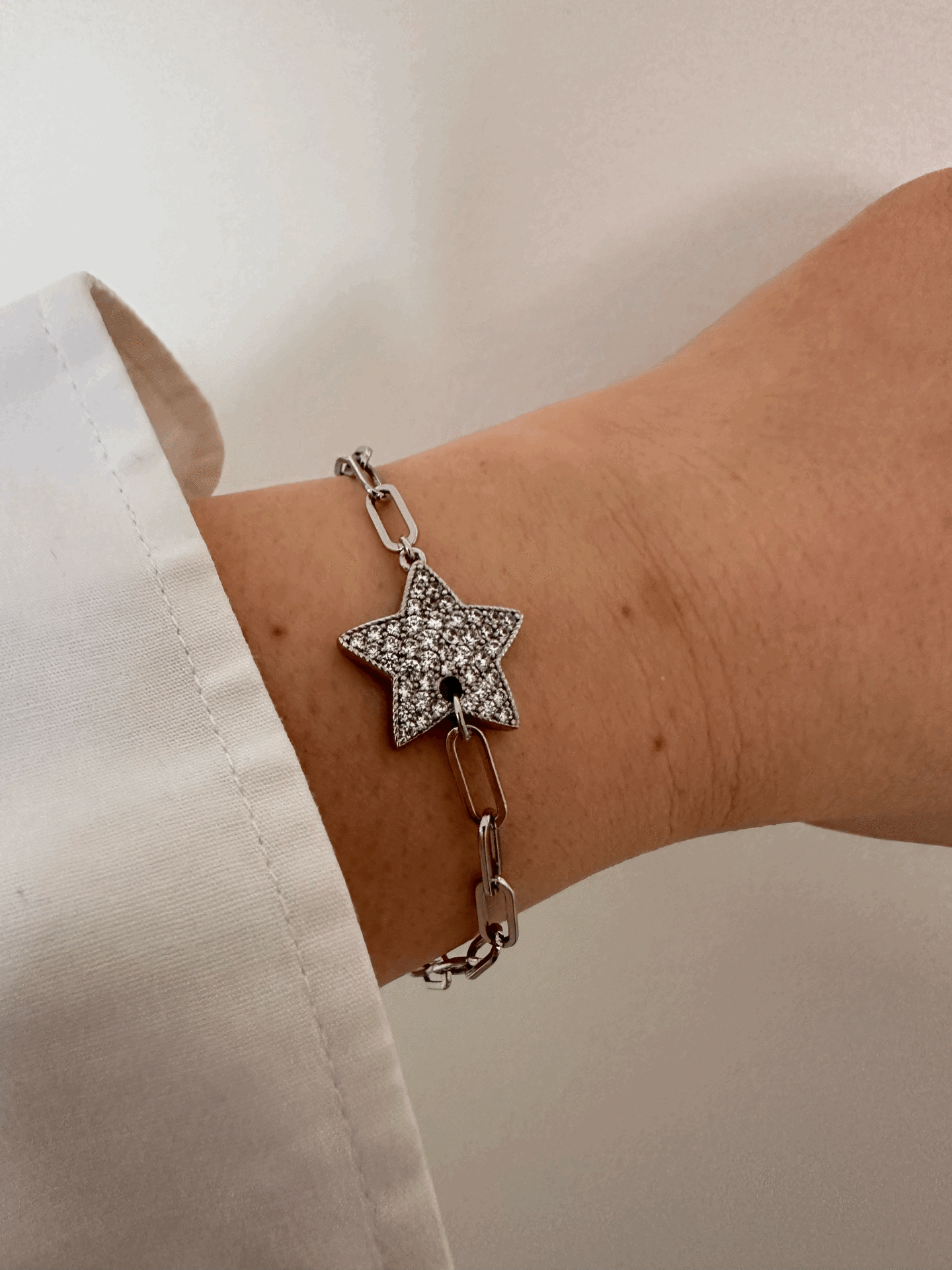 VIP SILVER YILDIZ BİLEKLİK