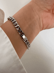 VIP SILVER ORTASI TAŞLI BİLEKLİK