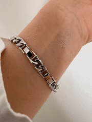VIP SILVER LALE MODEL BİLEKLİK
