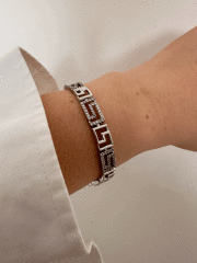 VIP SILVER V MODEL BİLEKLİK