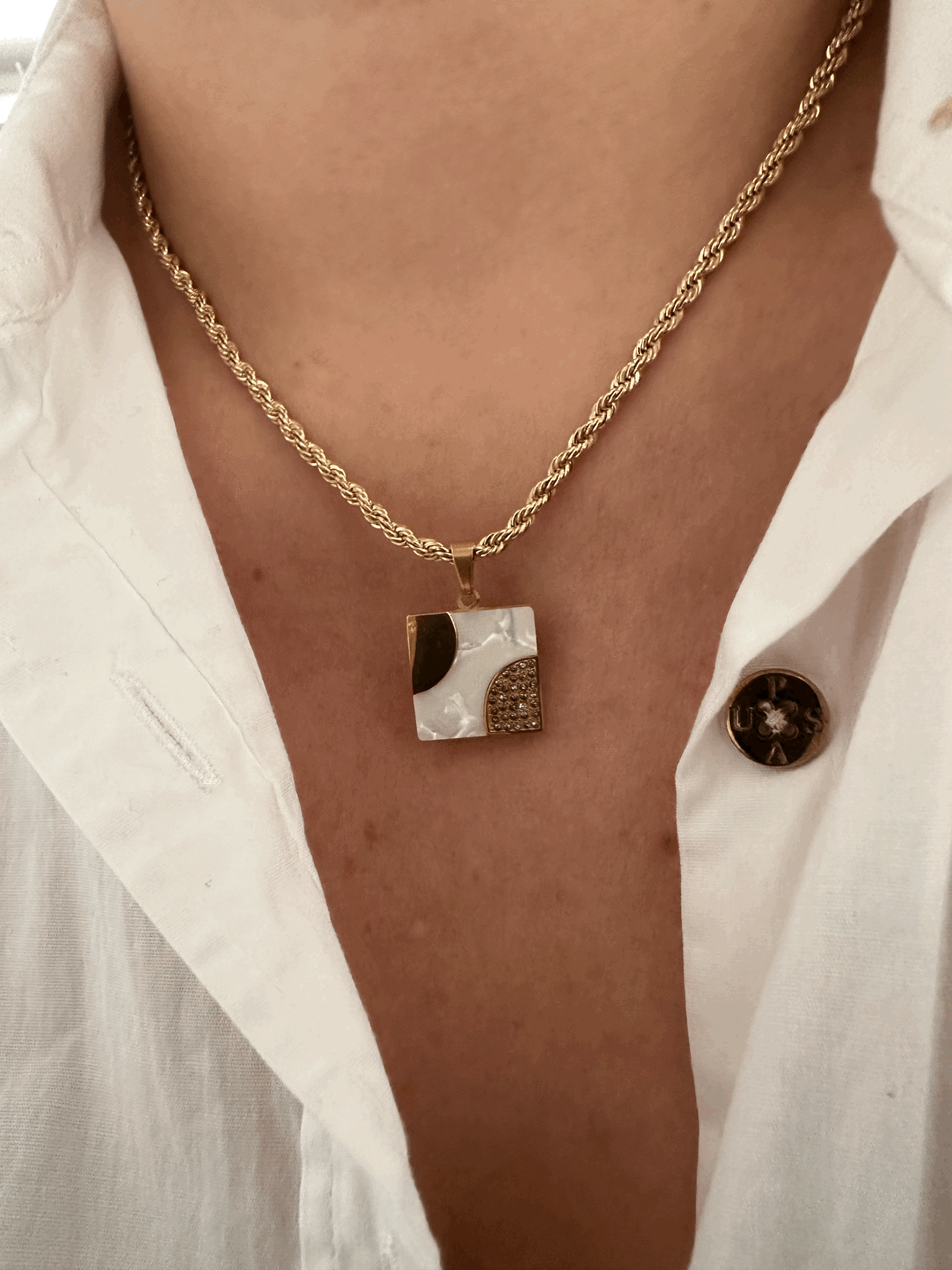VIP 14 K MERMER MODEL KOLYE