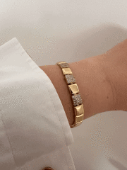 VIP 14 K GOLD BAKLA BİLEKLİK