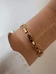 VIP 14 K HALKA MODEL BİLEKLİK