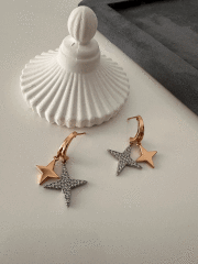 VIP 2Lİ KUTUP YILDIZ KÜPE
