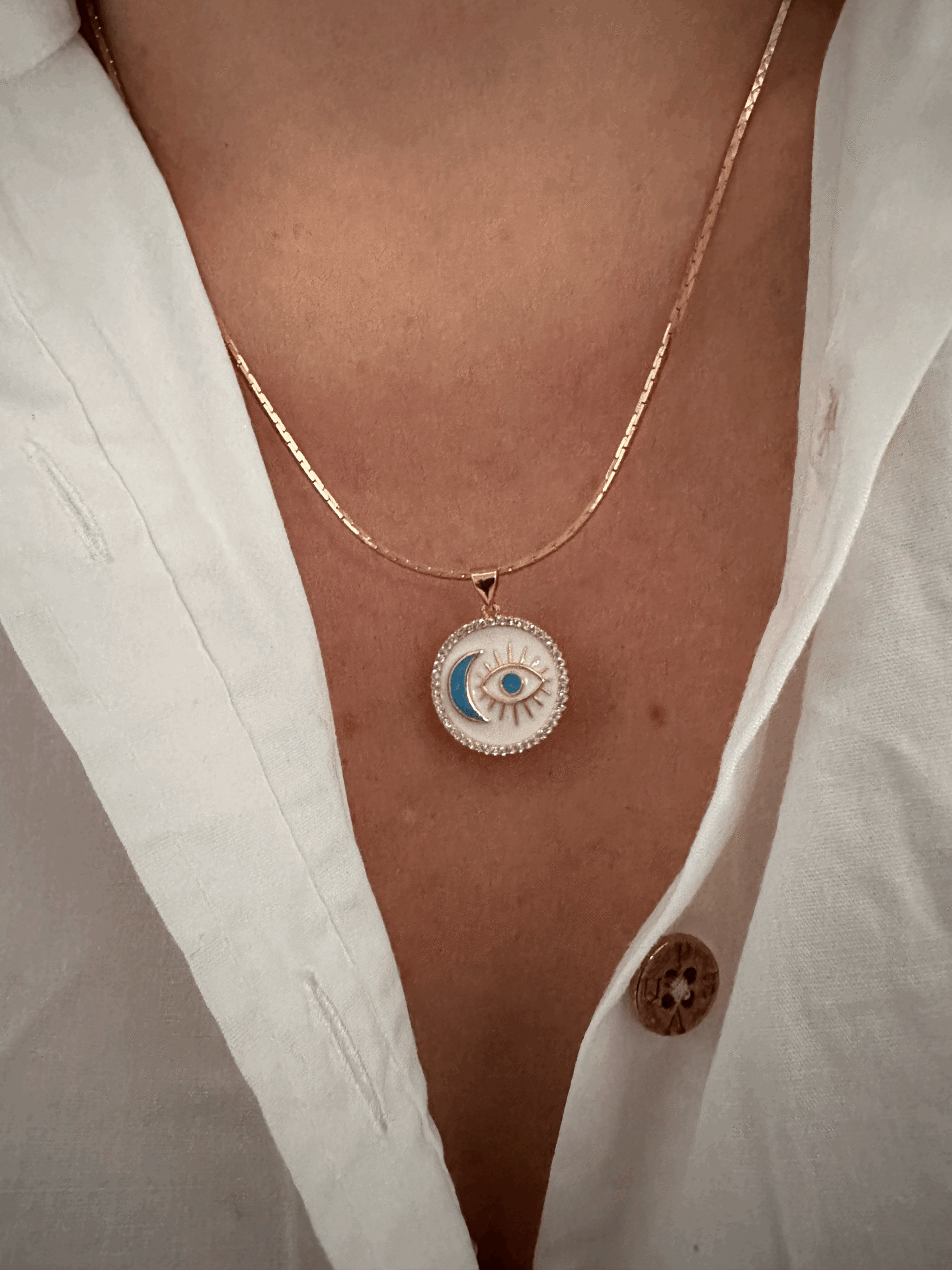 VIP AY VE GÖZ KOLYE