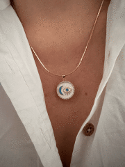 VIP AY VE GÖZ KOLYE