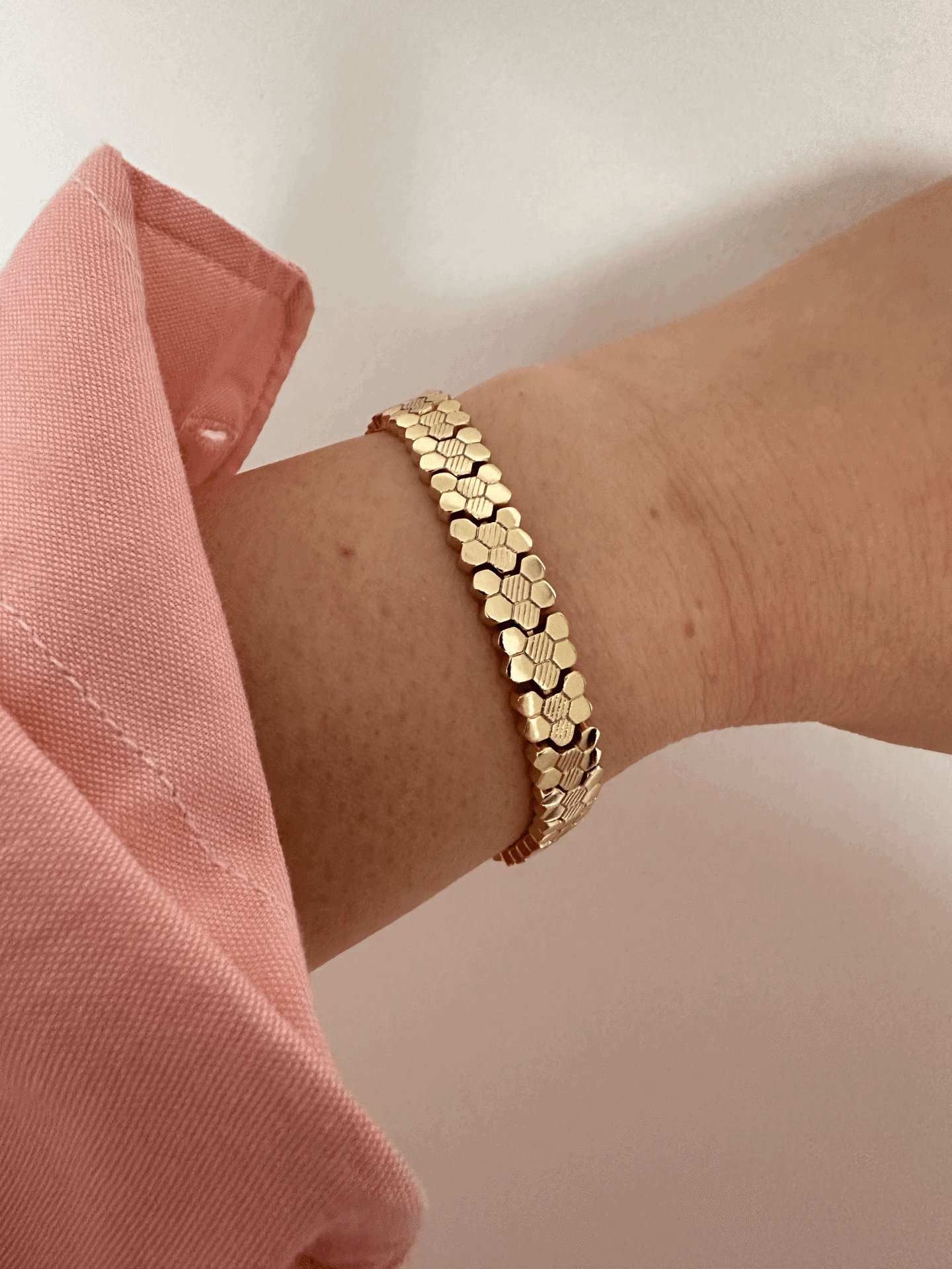 VIP 14 K KALIN PETEK BİLEKLİK