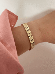 VIP 14 K KALIN PETEK BİLEKLİK