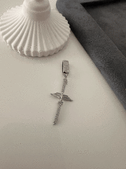 VIP SILVER ELİF & ANKA KOLYE UCU