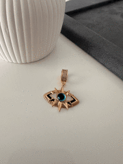 VIP BEYAZ GÖZ KOLYE UCU