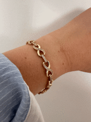 VIP 14 K SONSUZLUK BİLEKLİK