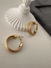 VIP 14 K HALKA KÜPE