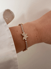 VIP 14 K KELEBEKLİ BİLEKLİK