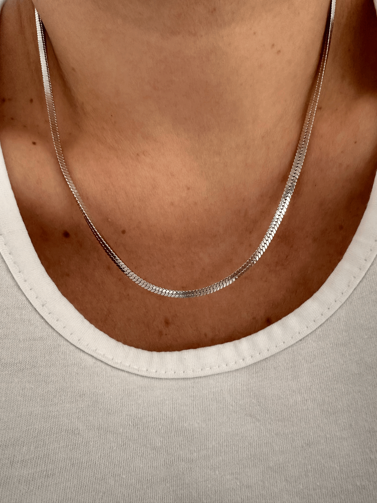 VIP 50 CM SILVER KÜP İTALYAN ZİNCİR