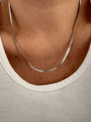 VIP 50 CM SILVER KÜP İTALYAN ZİNCİR