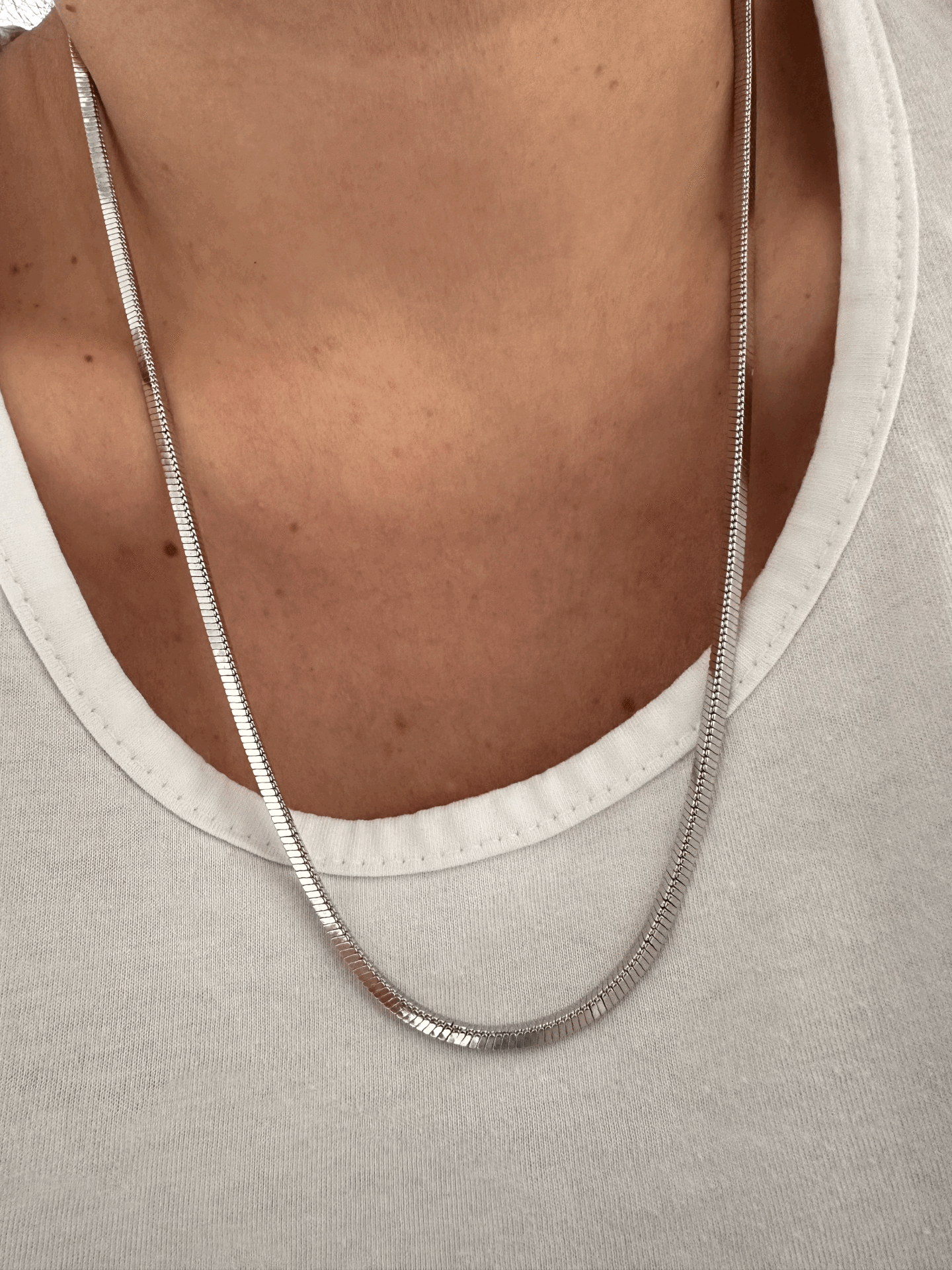 VIP 60 CM SILVER KÜP İTALYAN ZİNCİR